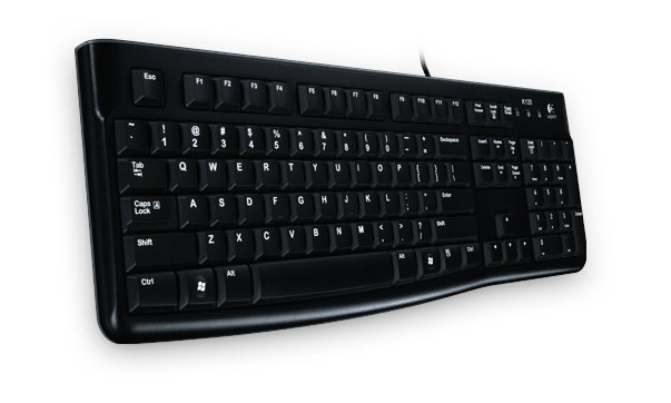 Tastatura USB OEM K120 Black layout germana "920-002516" (timbru verde 0.8 lei)