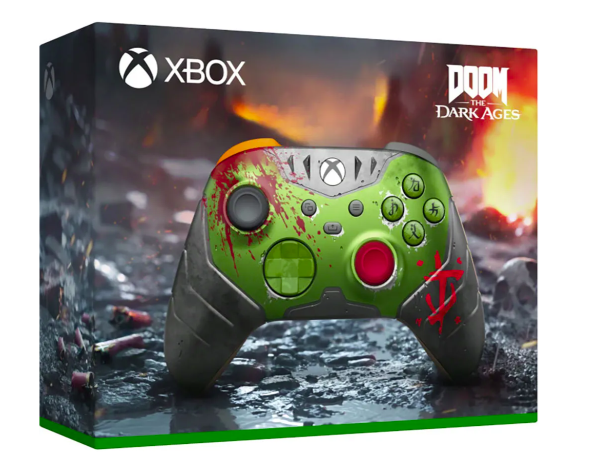 Microsoft xBox Series Controller Doom "EP2-14850" (timbru verde 2 lei)