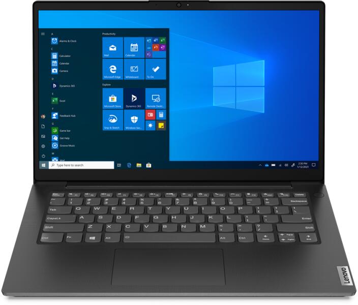 NOTEBOOK Lenovo, "V14 Gen2" 14.0 inch, Ryzen 3 5300U, 4 GB DDR4, SSD 256 GB, AMD Radeon Graphics, Free DOS, "82KC0005RM" ((timbru verde 3.5 lei)