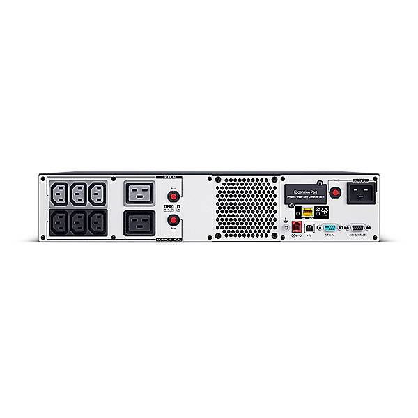 UPS CYBER POWER Line Int. cu sin. pura, cu management, Rack 2U, LCD, 3000VA/3000W, AVR, 8x IEC, baterie Litiu-Ion RB1290X4N, incarcare pana la 4h, USB, RS232, slot SNMP, APFC, EPO, hot-swapp, GreenPower, "PRL3000ERT2UC" - imagine 4