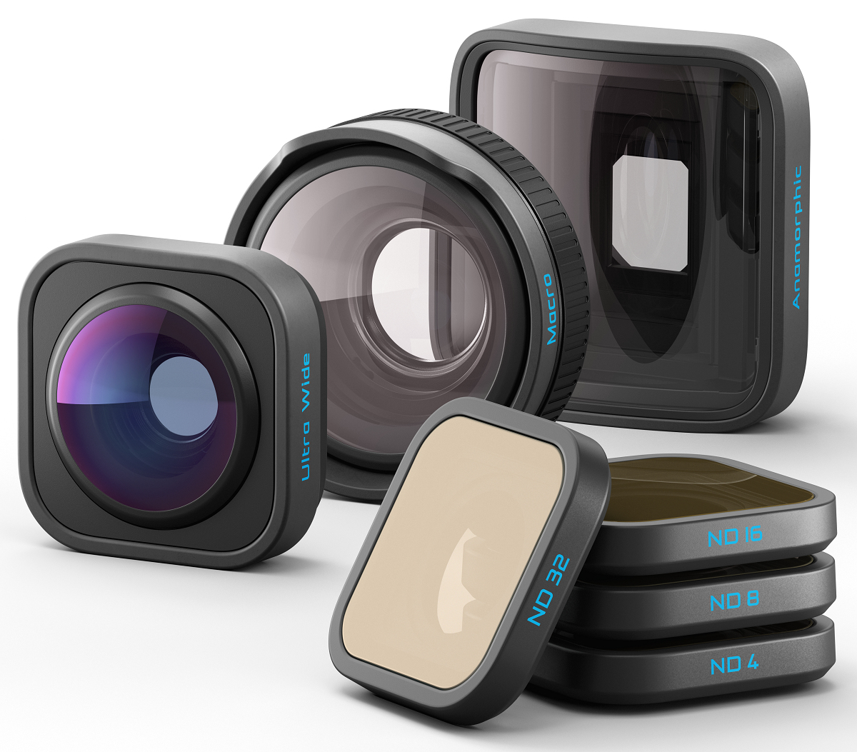 Set 4 lentile GoPro H13B (ND 4/8/16/32) "AKTLM-001"