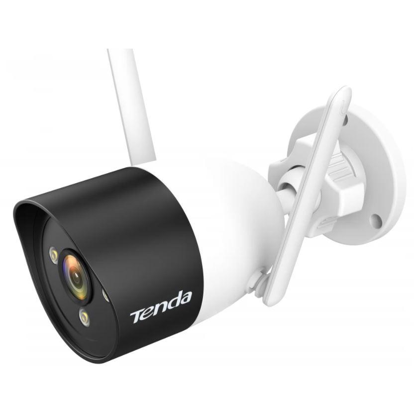 CAMERA IP Tenda, bullet pt. interior | exterior, dist. IR 30 m, tip lentila fixa 4 mm, 4 Mpx, slot SD card, "CT6-WCA" (timbru verde 0.8 lei)