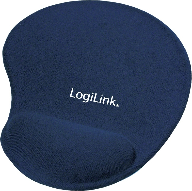 MousePAD LOGILINK, cauciuc si gel, 200 x 220 x 3 mm, albastru, "ID0027B"
