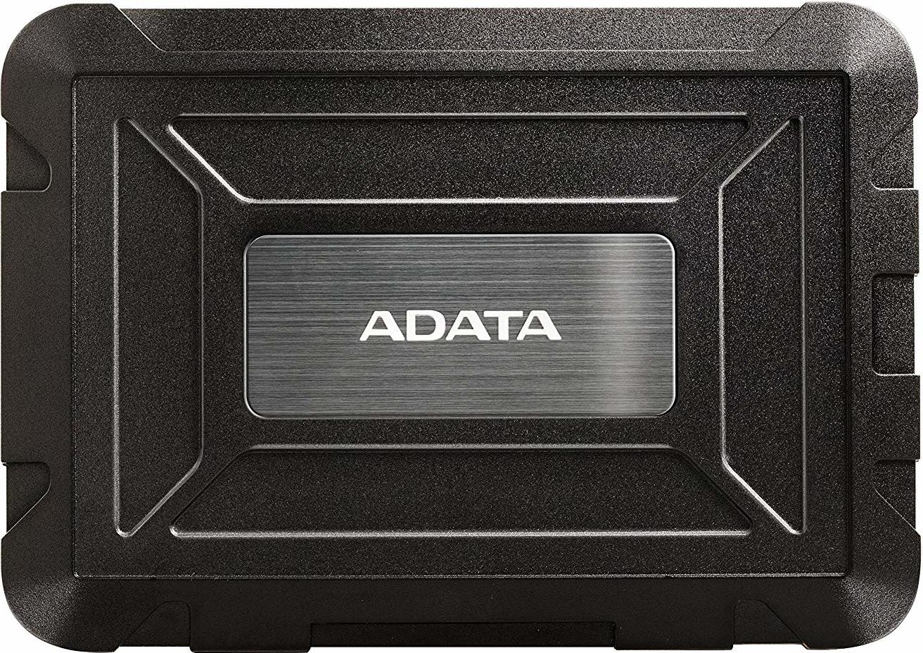 RACK extern ADATA, pt HDD/SSD, 2.5 inch, S-ATA3, interfata PC USB 3.1, plastic cu cauciuc, negru, "AED600-U31-CBK" (timbru verde 0.8 lei)