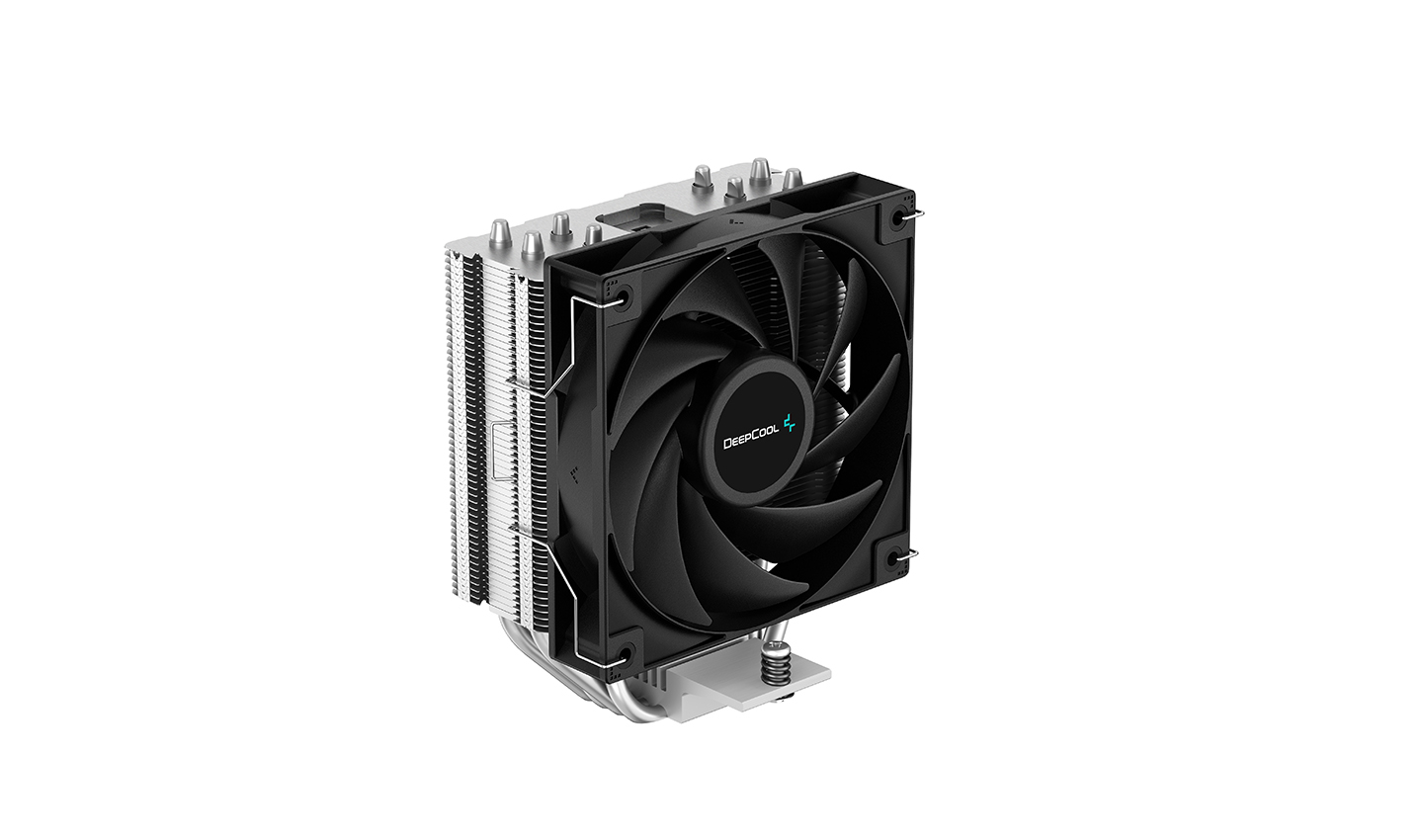 Cooler Deepcool "AG400", compatibil skt. Intel si AMD, racire cu aer, ventilator 120 mm, 2000 rpm, inaltime cooler 150 mm, 4 heatpipe, "R-AG400-BKNNMN-G-1" (timbru verde 2.00 lei)