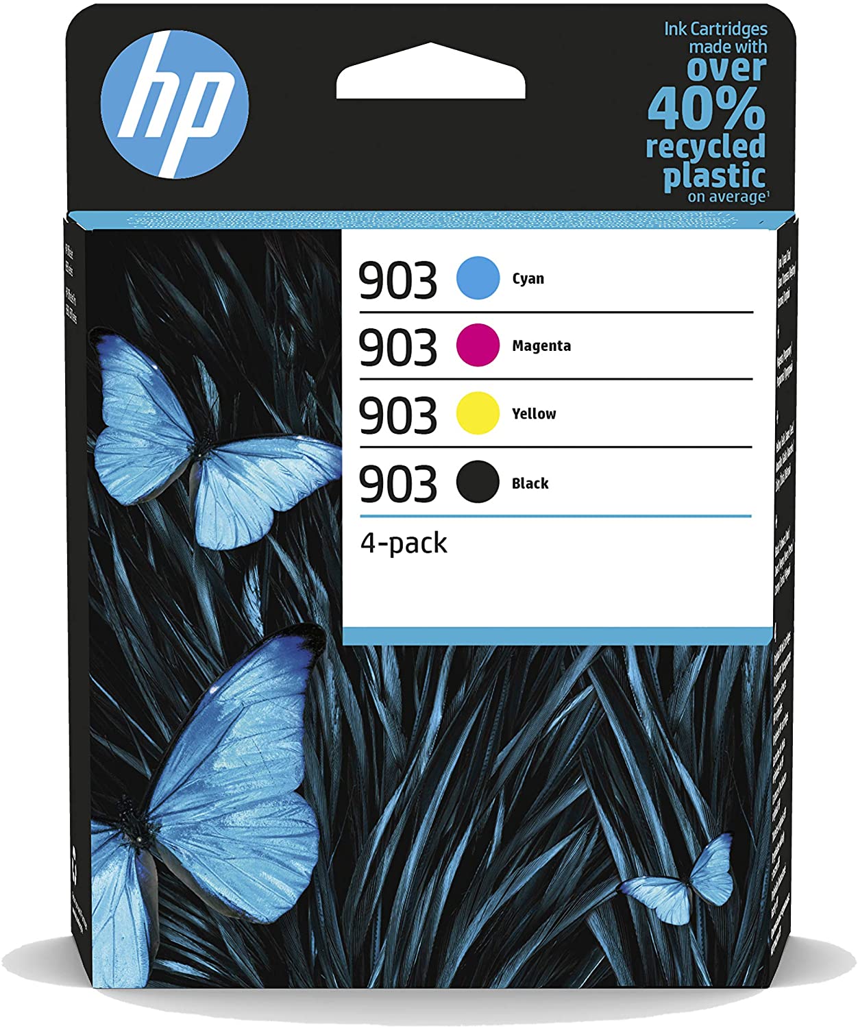 Combo-Pack Original HP CMYK, nr.903, pentru OfficeJet Pro 6950|6960|6970, , (timbru verde 0.60 lei), "6ZC73AE"