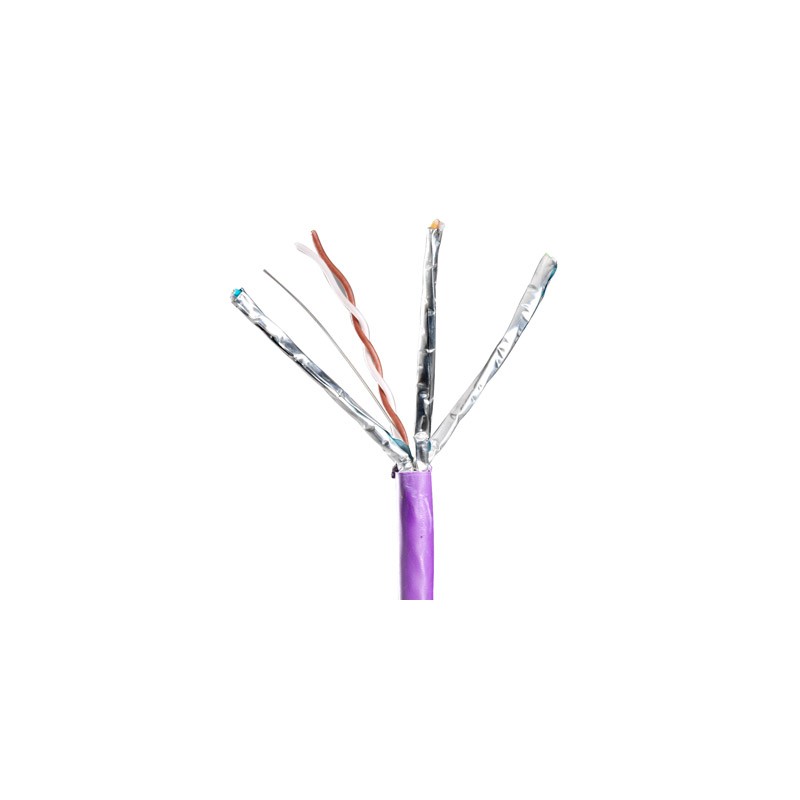 ROLE UTP/FTP Molex Cablu U/FTP cat.6A, manta LS0H, Euroclass Dca-s1, d2, a1 - 500m/tambur, Violet - Molex "CAA-0322L-VL"