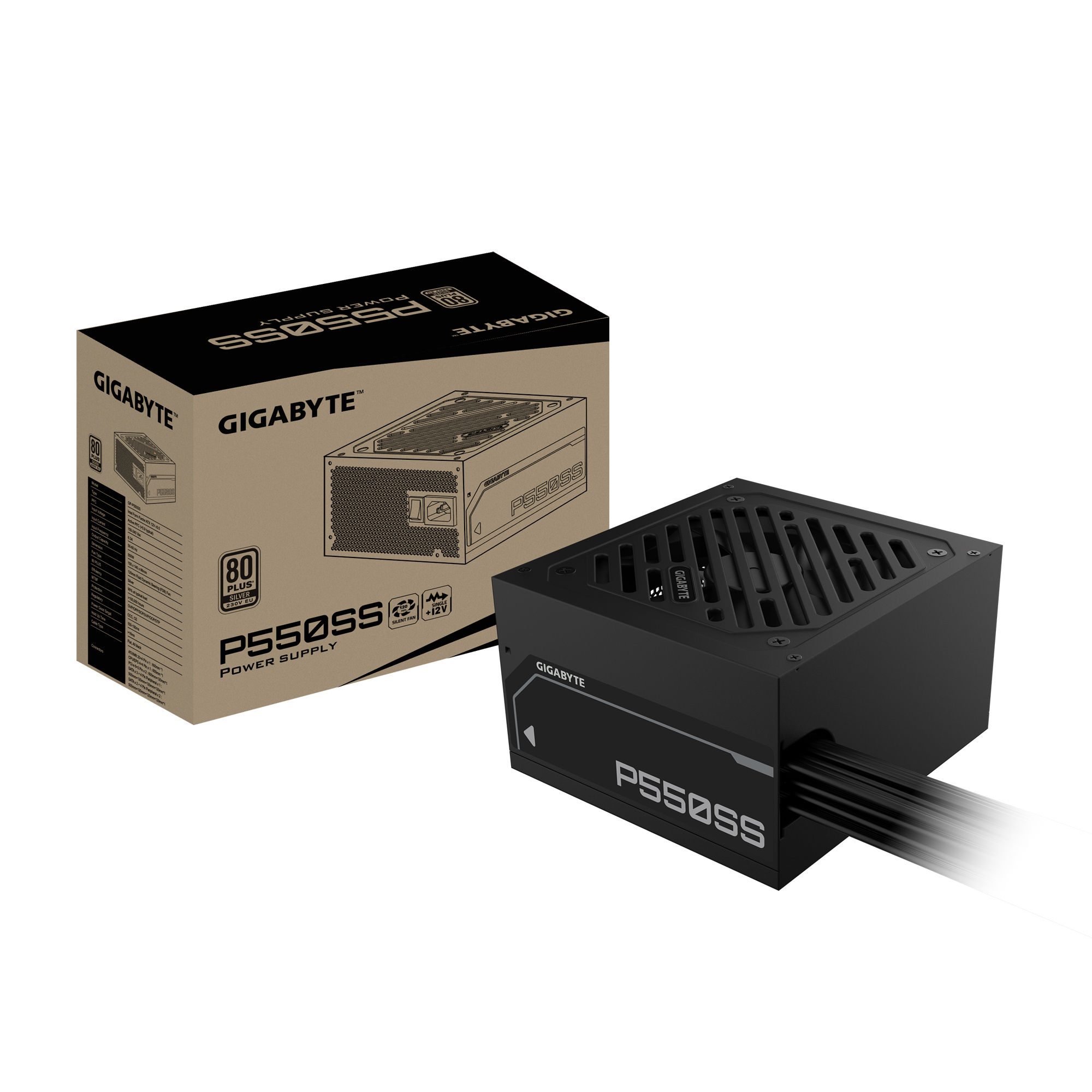 Sursa GIGABYTE GP-P650SS "GP-P650SS" (timbru verde 2 lei)