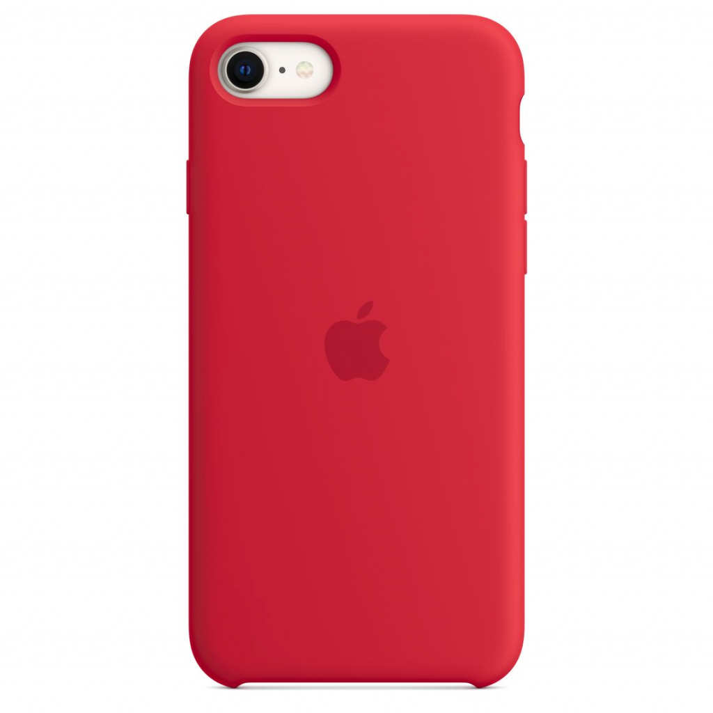 HUSA SMARTPHONE Apple pentru Iphone SE3, material flexibil silicon, rosu "mn6h3zm/a"