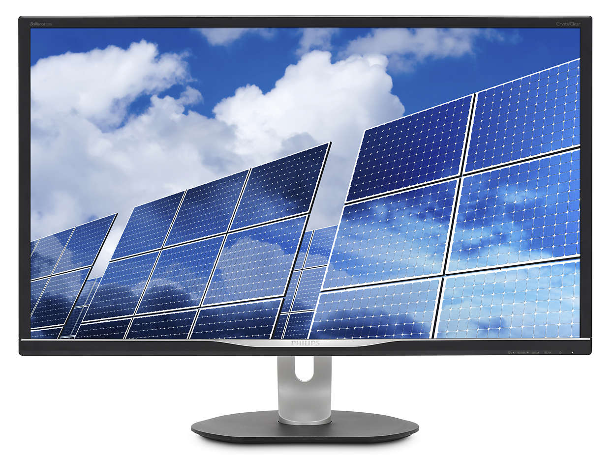 MONITOR PHILIPS 31.5", home, office, IPS, WQHD (2560 x 1440), Wide, 250 cd/mp, 5 ms, VGA, DVI, HDMI, DisplayPort, "328B6QJEB/00" (timbru verde 7 lei)