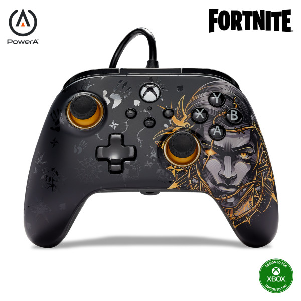 CONTROLLER PowerA, cu fir, pentru XBOX series X/ S, Fortnite Midas, "XBGP0238-01" (timbru verde 1 leu)