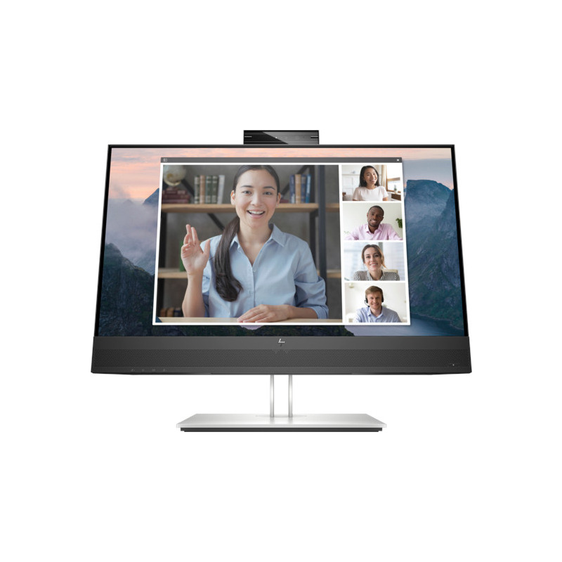 HP E24mv G4 23.8inch IPS FHD Conferencing Monitor 16:9 1000:1 250cd/m2 5ms HDMI VGA DP USB-A 3.1 Warr 1/1/0 "169L0AA#ABB" (timbru verde 7 lei)