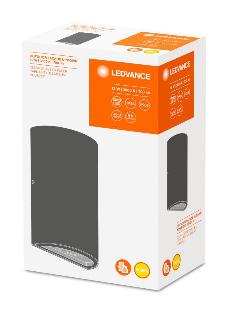 APLICA DE EXTERIOR LEDVANCE 3000K IP54 "000004058075075054" (timbru verde 2.00 lei)