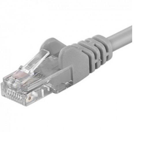 Patchcord UTP RJ45-RJ45 Cat.6, 0.25m, gri, "UTP-6-0.25-G" (timbru verde 0.08 lei)