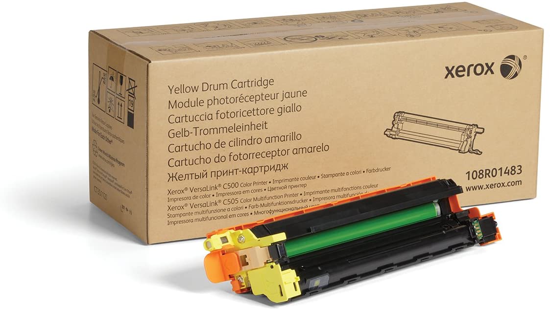 Drum Unit Original Xerox Yellow, 108R01483, pentru Versalink C500|C505, 40K, (timbru verde 0.8 lei), "108R01483"