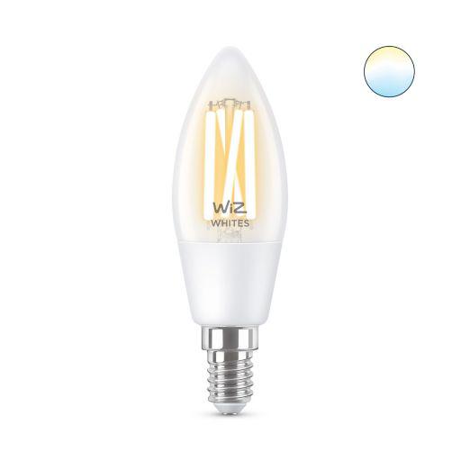 BEC smart LED Philips, soclu E14, putere 4.9W, forma lumanare, lumina toate nuantele de alb, alimentare 220 - 240 V, "000008718699787196" (timbru verde 0.45 lei)