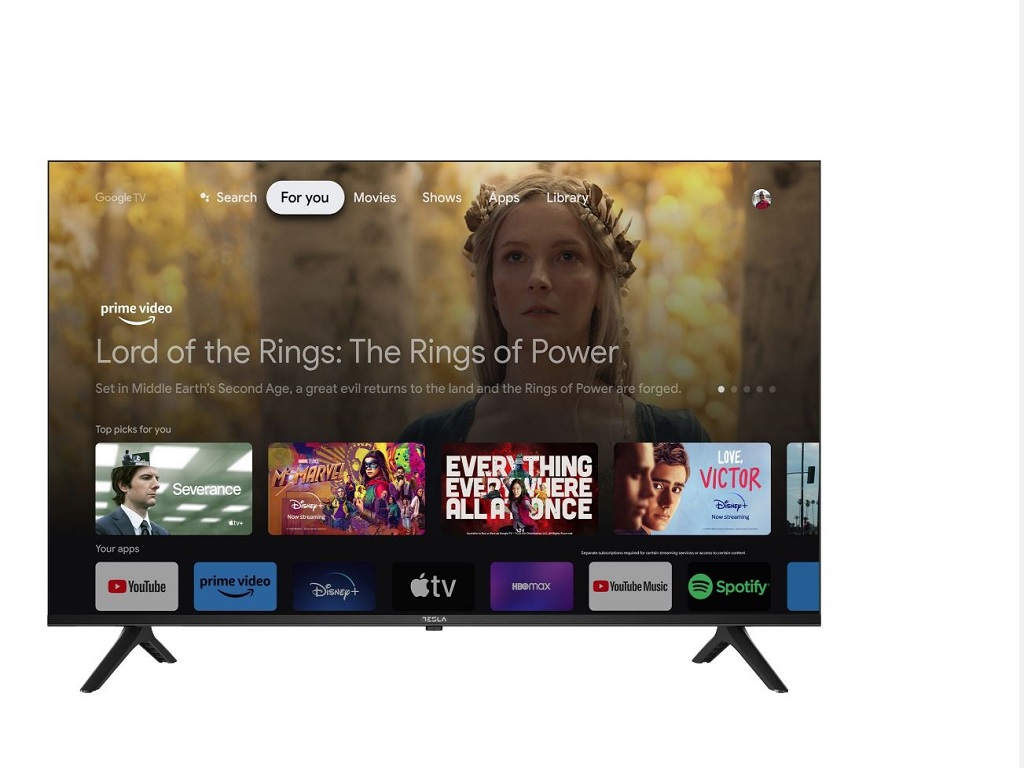 Tesla Google TV DLED 50S635BUS, 127 cm, UHD, blackDVB-T2/C/S2, 300 cd/m, CI+, VESA 200x200mm "50S635BUS" (timbru verde 15 lei)