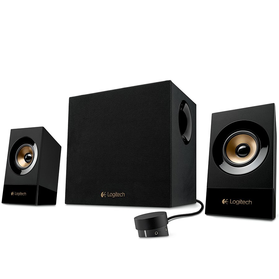 BOXE LOGITECH 2.1, RMS: 60W (2 x 15W, 30W), telecomanda cu fir, negre, "Z533" "980-001054" (timbru verde 4.00 lei)