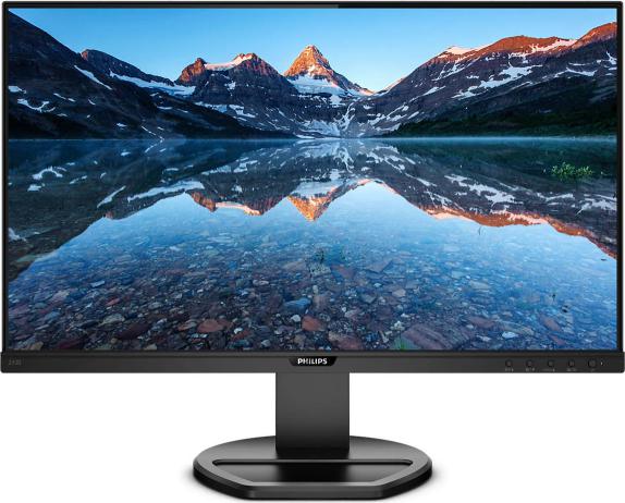 MONITOR PHILIPS 23.8", home, office, IPS, Full HD (1920 x 1080), Wide, 250 cd/mp, 4 ms, HDMI, DVI |VGA, "243B9/00" (timbru verde 7 lei)