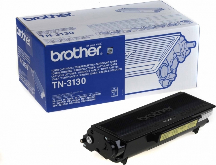 Toner Original Brother Black, TN3130, pentru HL-5240|5250|5270|DCP-8060|8065|MFC-8460|8860|8870, 3.5K,"TN3130"