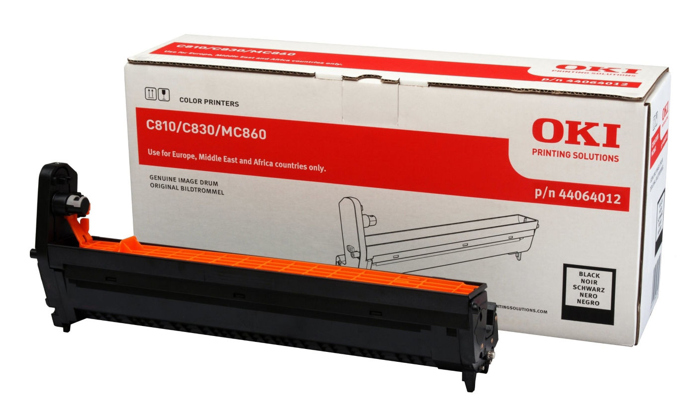 Drum Unit Original Oki Black, 44064012, pentru C801|C830|MC 851|MC 860|MC 861, 2K, (timbru verde 0.8 lei) "44064012"