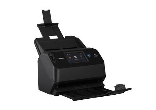 SCANNER CANON DR-S150, dimensiune A4, tip sheetfed, viteza scanare 45 ppm mono si color, rezolutie optica 600x600dpi, senzor CIS, alimentator 60 coli, USB 3.0, "4044C003AA" (timbru verde 4 lei)