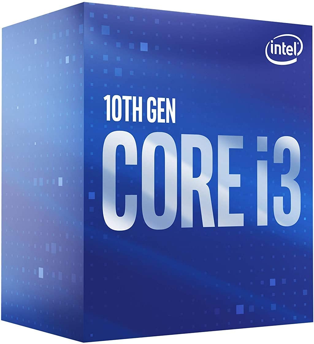 CPU INTEL, skt. LGA 1200 Core i3, i3-10100F, frecventa 3.6 GHz, turbo 4.3 GHz, 4 nuclee, putere 65 W, cooler, "BX8070110100F"