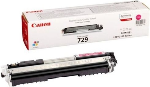 Toner Original Canon Magenta, CRG-729M, pentru LBP-7010|LBP-7018, 1K, (timbru verde 1.2 lei) , "CR4368B002AA"
