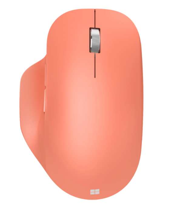 MOUSE MICROSOFT, "Ergo", PC sau NB, wireless, Bluetooth | 2.4GHz, optic, , butoane/scroll 4/1, ergonomic, portocaliu, "222-00040" (timbru verde 0.18 lei)