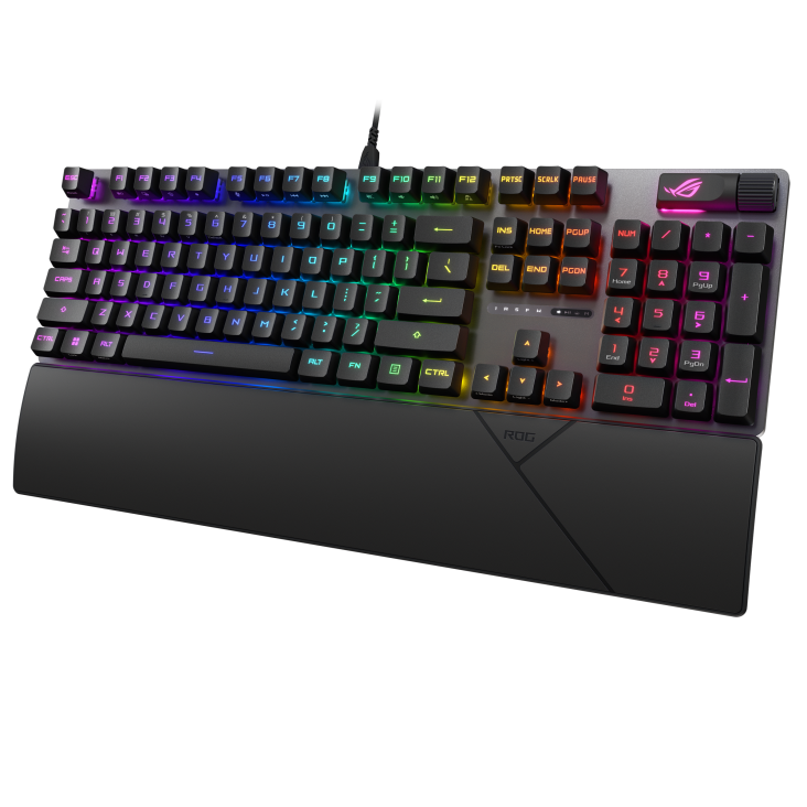 ROG Strix Scope II RGB RX Red Switch Mecanica "90MP0350-BKUA01" - imagine 2