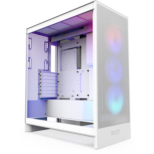 Carcasa NZXT H7 Flow RGB (2024), Mid-Tower, ATX, Alb "CM-H72FW-R1" (timbru verde 0.08 lei)
