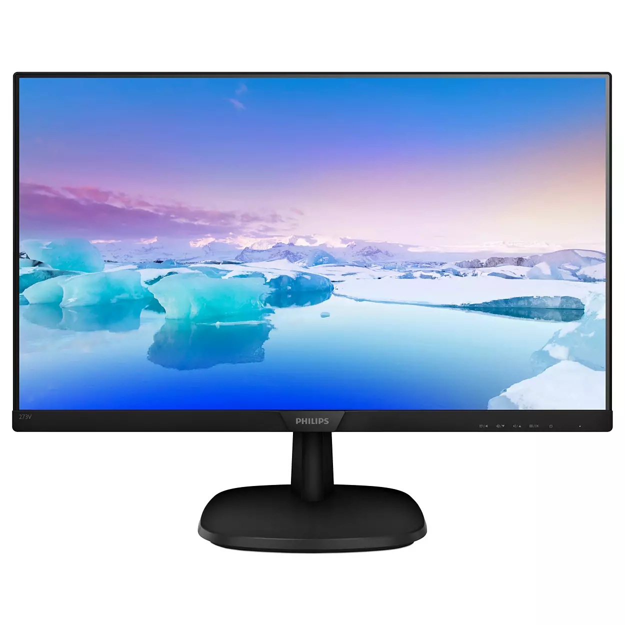 MONITOR PHILIPS 27" WLED tehn. IPS, Full HD, 1920x1080, 4 ms, VGA, HDMI, Display Port 45507110 "273V7QJAB/00" (timbru verde 7 lei)