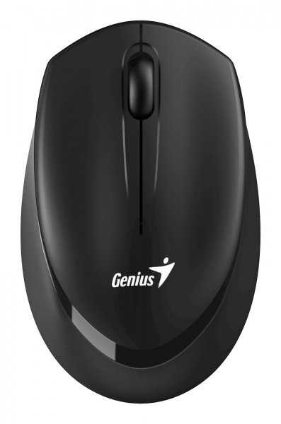 MOUSE Genius, "NX-7009", PC sau NB, wireless, 2.4GHz, optic, 1200 dpi, butoane/scroll 3/1, senzor Blue-Eye, negru, "31030030400" (timbru verde 0.18 lei)