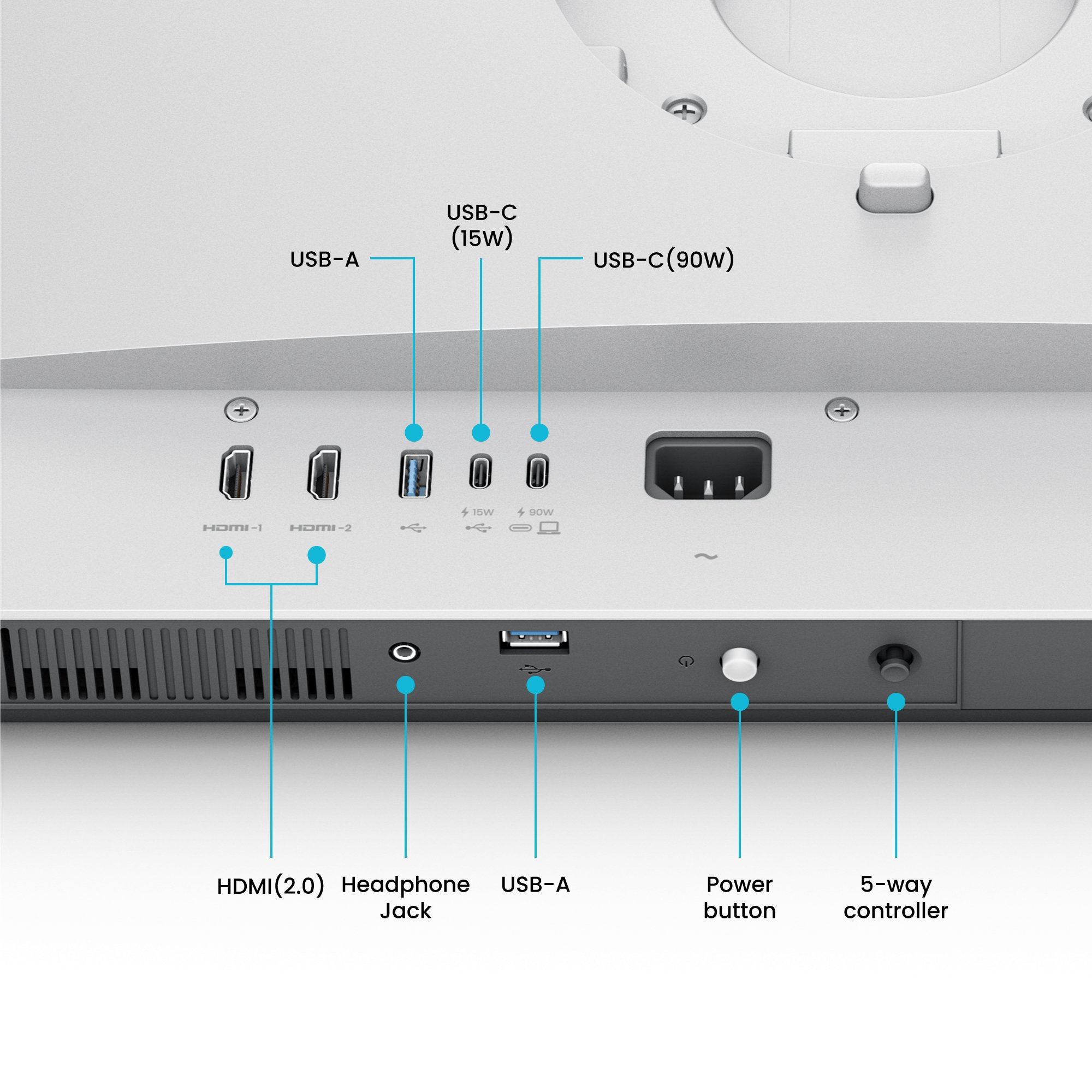 Monitoare LED BenQ 9H.LMXLB.QBE"9H.LMXLB.QBE" - imagine 3