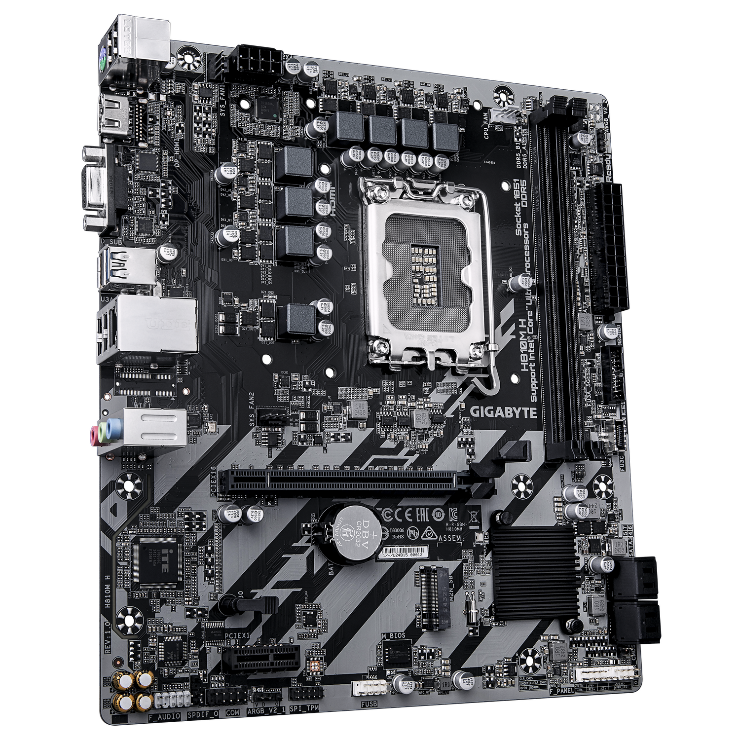 Placa de baza GIGABYTE H810M H-(RSG)"H810M H-(RSG)" - imagine 2