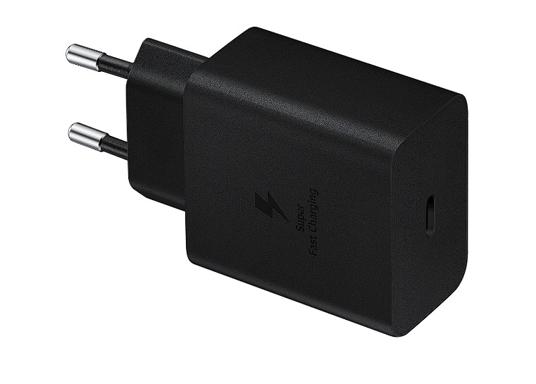 Samsung Power Adapter 45W USB-C Super Fast Charge; USB-C to USB-C Cable, 5A, 1.8m; Black "EP-T4510XBEGEU" (timbru verde 0.18 lei)