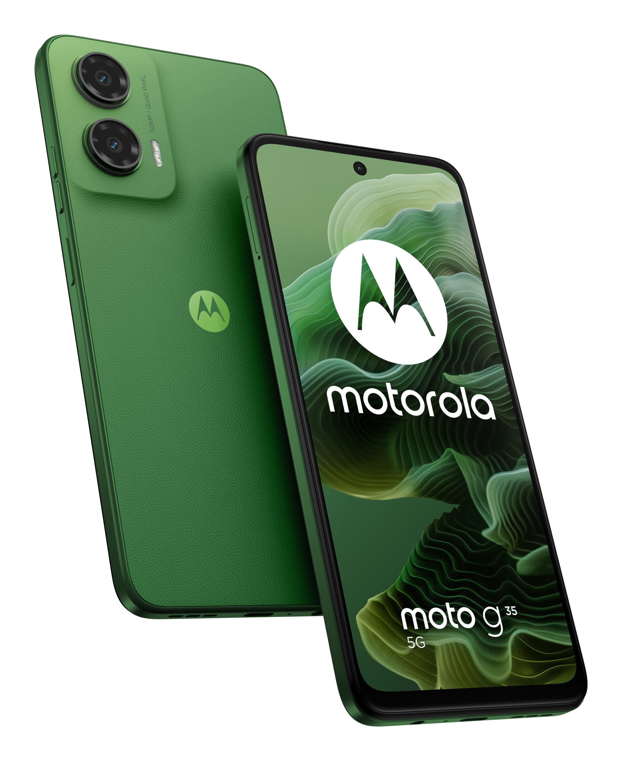 Moto G35, 5G Edition, 128GB, 8GB RAM, Dual SIM, Tri-Camera, Leaf Green "PB3K0014PL" (timbru verde 0.45 lei)