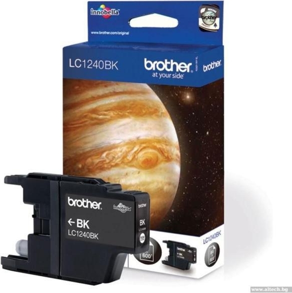 Cartus Cerneala Original Brother Black, LC1240BK, pentru DCP-J525W|J725|J925|MFC-J430|J625|J5910|J6510|J6910, 600, (timbru verde 0.15 lei), "LC1240BK"