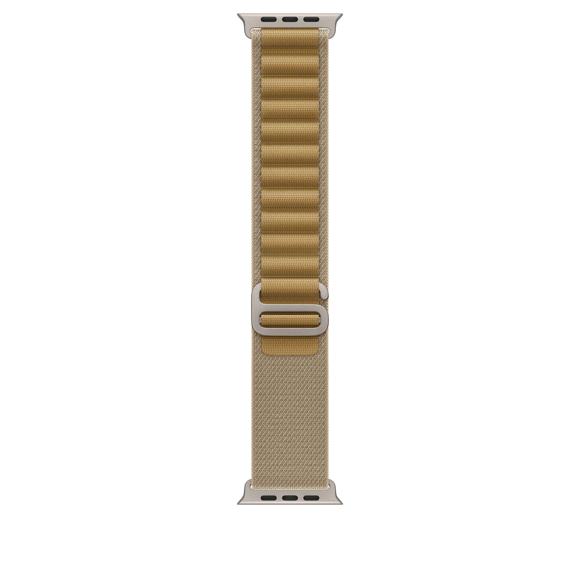 Curea Smartwatch Apple MXN13ZM/A pentru Watch 49mm, Alpine Loop, Small (Bej) "MXN13ZM/A"