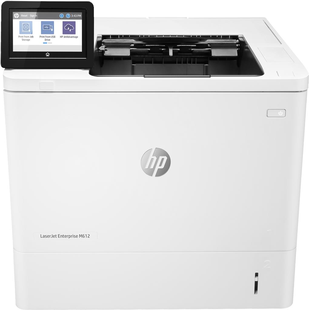 Imprimanta Laser Mono HP M612dn, A4, Functii: Impr., Viteza de Printare Monocrom: 71ppm, Viteza de printare color: , Conectivitate:USB|Ret, Duplex:Da, ADF:Nu(timbru verde 40 lei) "7PS86A"