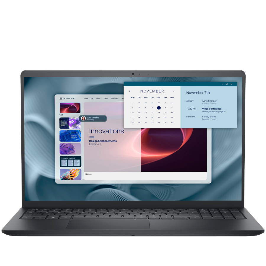Dell Pro 15 Essential,15.6"FHD(1920x1080)120Hz 250nits,Intel Core i7-1355U(10cores/5.0GHz),16GB(1x16)5200MT/s,512GB(M.2)PCIe NVMe SSD,Intel UHD Graphics,Ubuntu,3Yr "PV15250_RPLU_007_P_UBU-05" (timbru verde 3.5 lei)