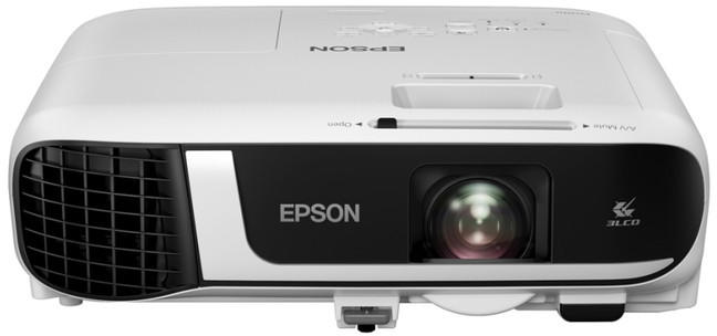 Proiector EPSON EB-FH52, FHD, 1080 x 1080, 16:9, 4,000 lumeni, 16,000 : 1, USB 2.0 Type A, USB 2.0 Type B, Wireless LAN IEEE 802.11b/g/n "V11H978040" , (timbru verde 4 lei)(RAPO)