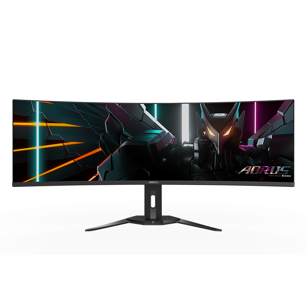 MONITOARE Gigabyte 5120 x 1440(DQHD,250 cd/m2(TYP), 0.03ms GTG,refresh: 144Hz, 2 x HDMI, 1 x Display port, 1xUSB-C, 2xUSB 3.0, 1 x USB 3.0, 1 x jack, Difuzoare 2 x 5w "CO49DQ" (timbru verde 7 lei)