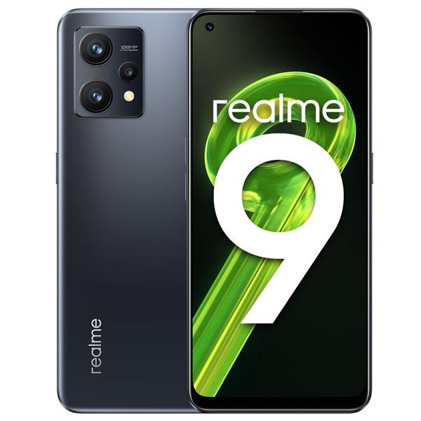 Realme 9 DS Meteor Black 4G/6.4/OC/8GB/128GB/16MP/108MP+8MP+2MP/5000mAh "6044435" (timbru verde 0.45 lei)