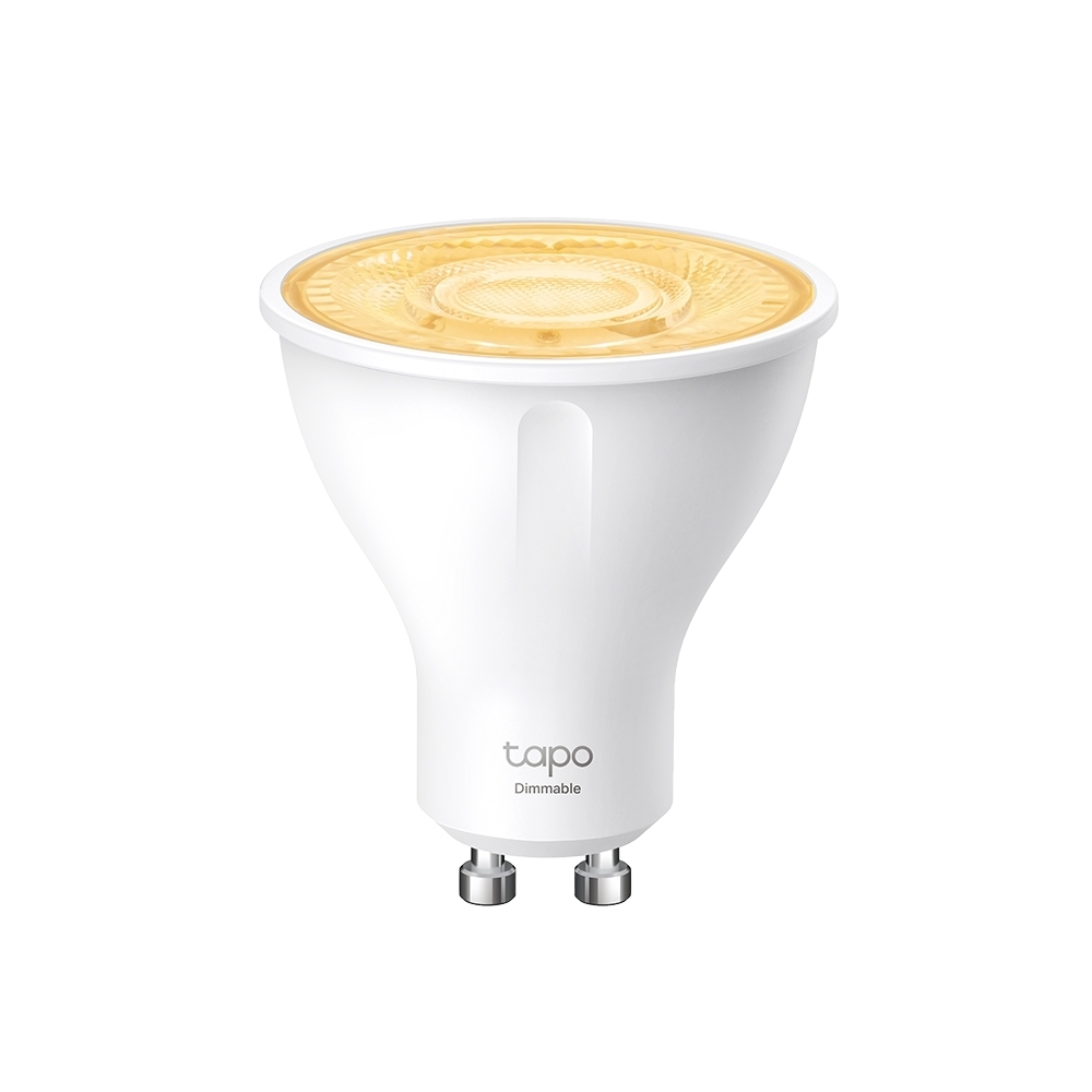 BEC LED wireless TP-LINK, 350lm, 2.9W, fasung GU10, lumina calda 2700K , control prin smartph.cu apl.Tapo, ajustare automata a luminii in fct. de mom zilei "Tapo L610" (include timbru verde 0.60 lei)