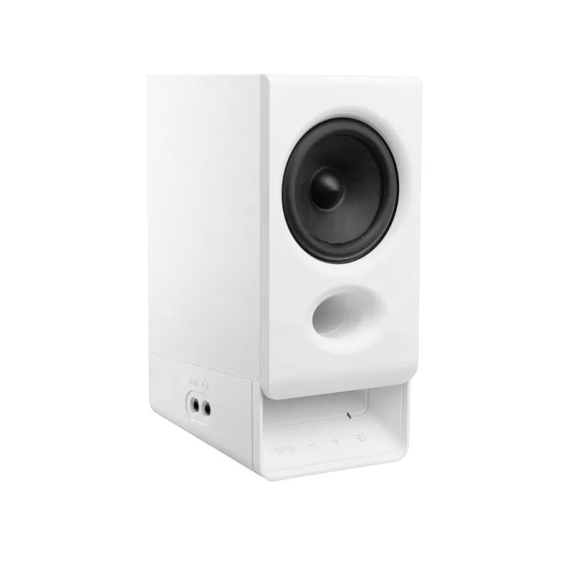 BOXE EDIFIER 2.0, RMS: 5W (2 x 2.5W), bluetooth v6.0, volum, mufa casti, touch panel, AUX/USB-C, Edifier App, USB power, MDF, white, "R20BT-W" (timbru verde 2.00 lei)