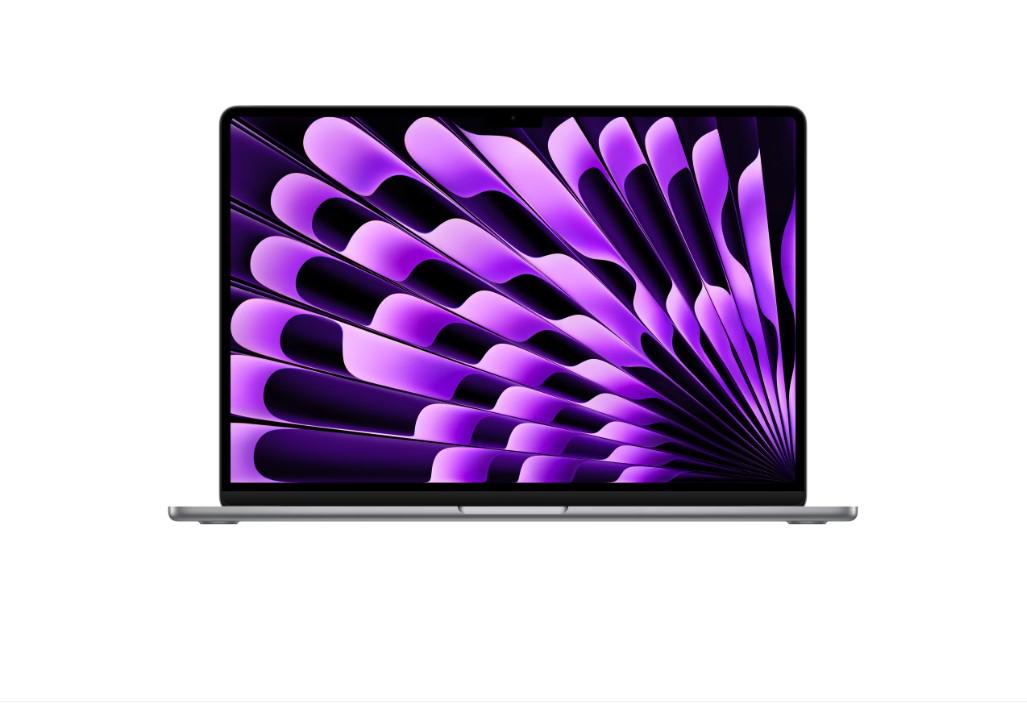 NOTEBOOK Apple MB Air 15 M2(8/10/16)16/256-space grey "Z18L00131" ((timbru verde 3.5 lei)