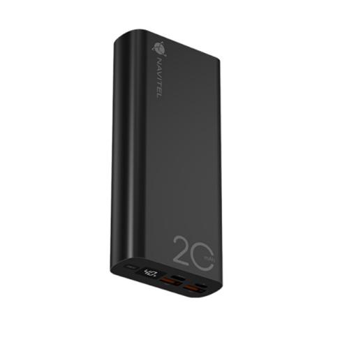 Portable Power Bank Navitel PWR20 AL Black 20000 mAh "PWR20 AL BLACK" (timbru verde 0.98 lei)