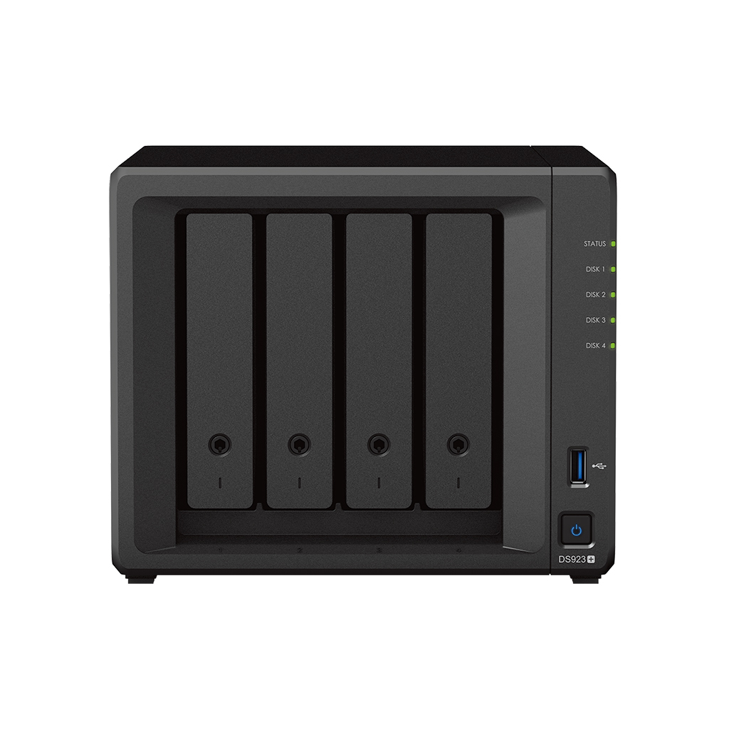 Bundle SYNOLOGY DS923+ + 4x SEAGATE ST2000VN003 "DS923+/8T/4X2T STX" (timbru verde 2 lei)