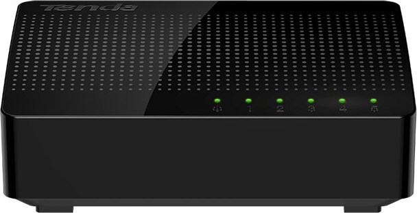 SWITCH Tenda 5 porturi Gigabit, carcasa plastic "SG105" (timbru verde 0.8 lei)